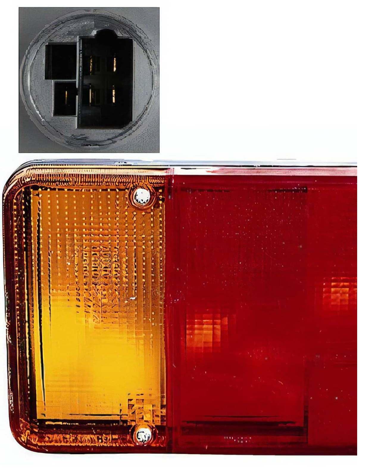 Fanale realizzato per Iveco DAILY cassonato dal 1989 al 1999 posteriore Destro