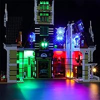 Vista 4 de LIGHTAILING Kit de iluminación LED para Lego- 10273 modelo de bloques de construcción Haunted-House - Juego de luces LED compatible
