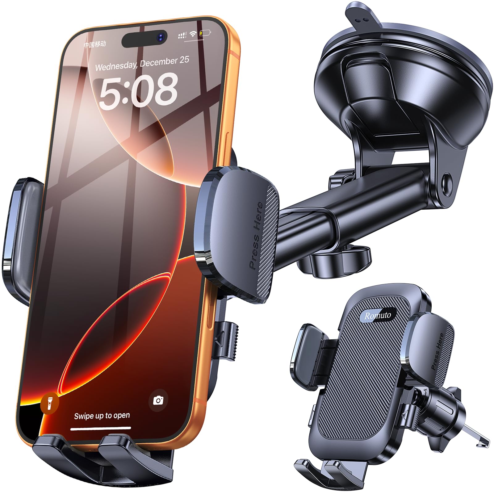 Romuto Car Phone Holder Mount