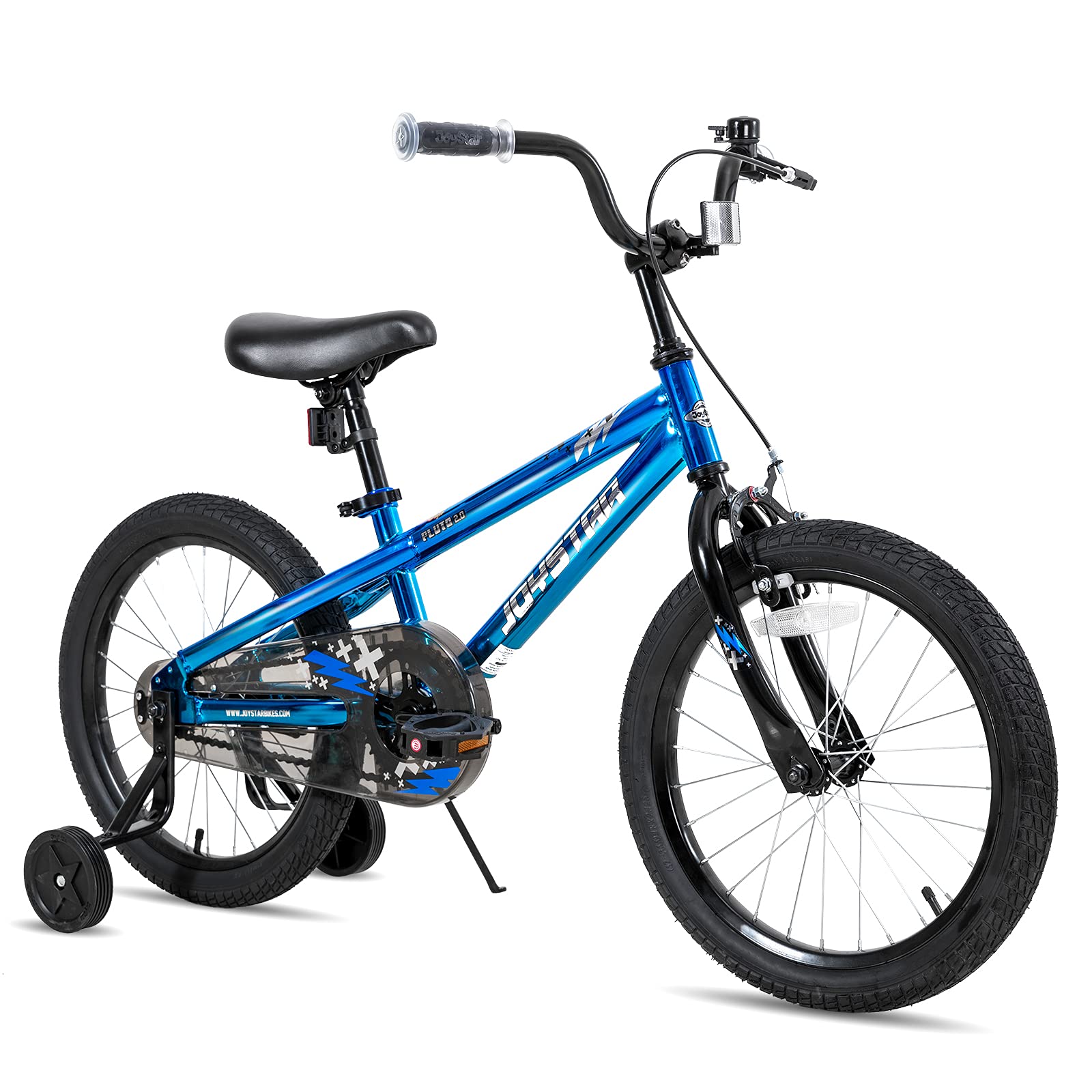 JOYSTAR Pluto Kids Bike with Training Wheels for 12 14 16 18 20 inch Bike, Kickstand for 18 20 inch 