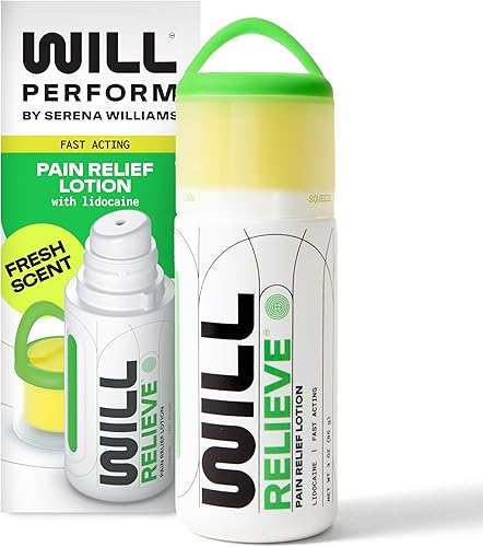 Crema de alivio del dolor de máxima fuerza, crema de lidocaína de acción rápida con árnica y botánicos, alivio tópico del dolor para rodilla,