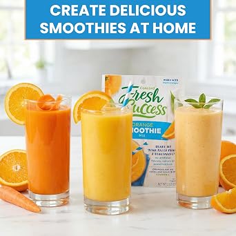 Concord Foods Orange Smoothie Mix, 2 oz (1 Pack), Add Fresh Oranges & Ice