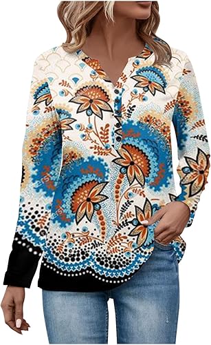 Camisa de manga larga para mujer, con cuello en V, linda sudadera holgada y cómoda, blusas de moda Y2K