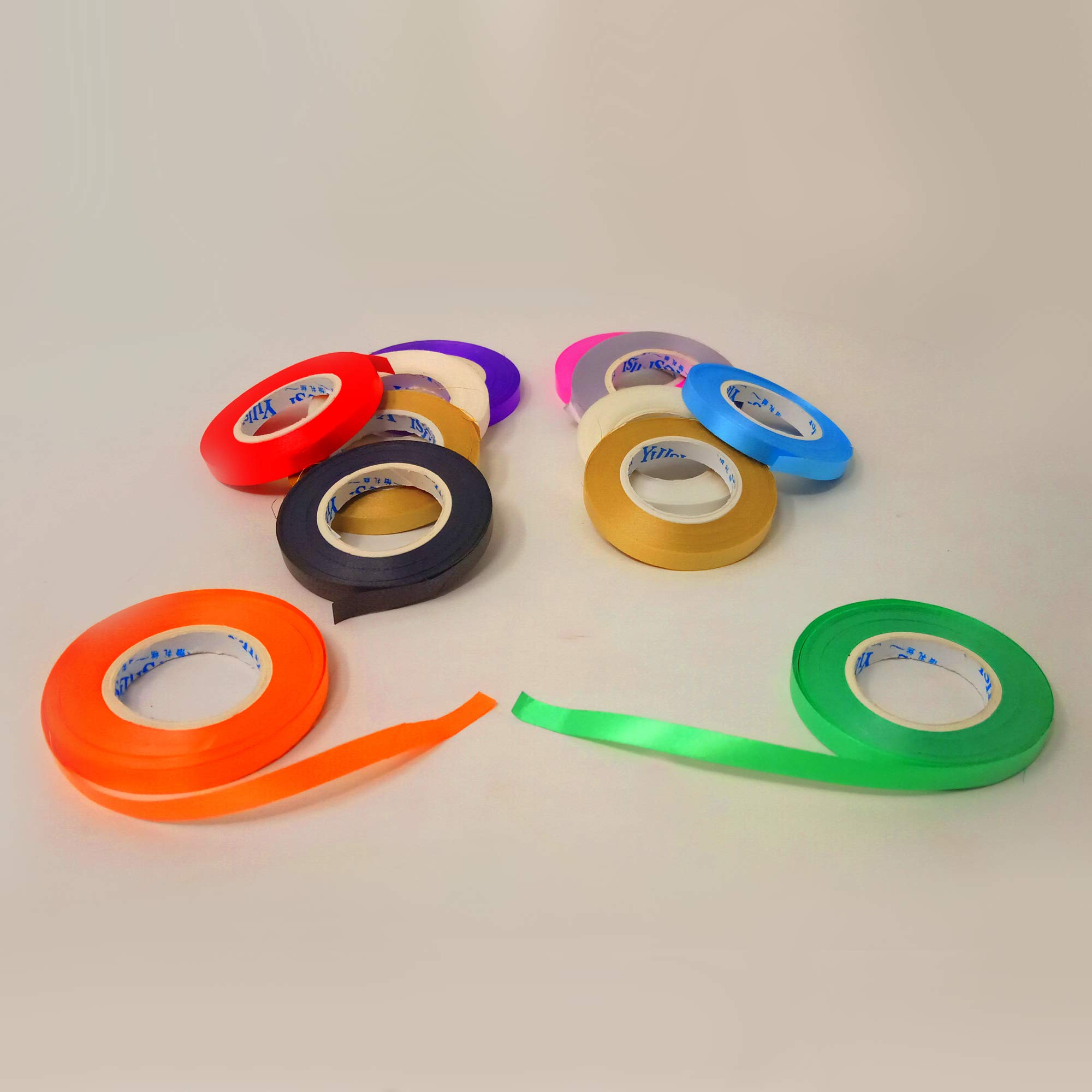 AMFIN® Curling Ribbons for Balloons,Multicolor Ribbons for Decoration - Multi (Pack 12) 3