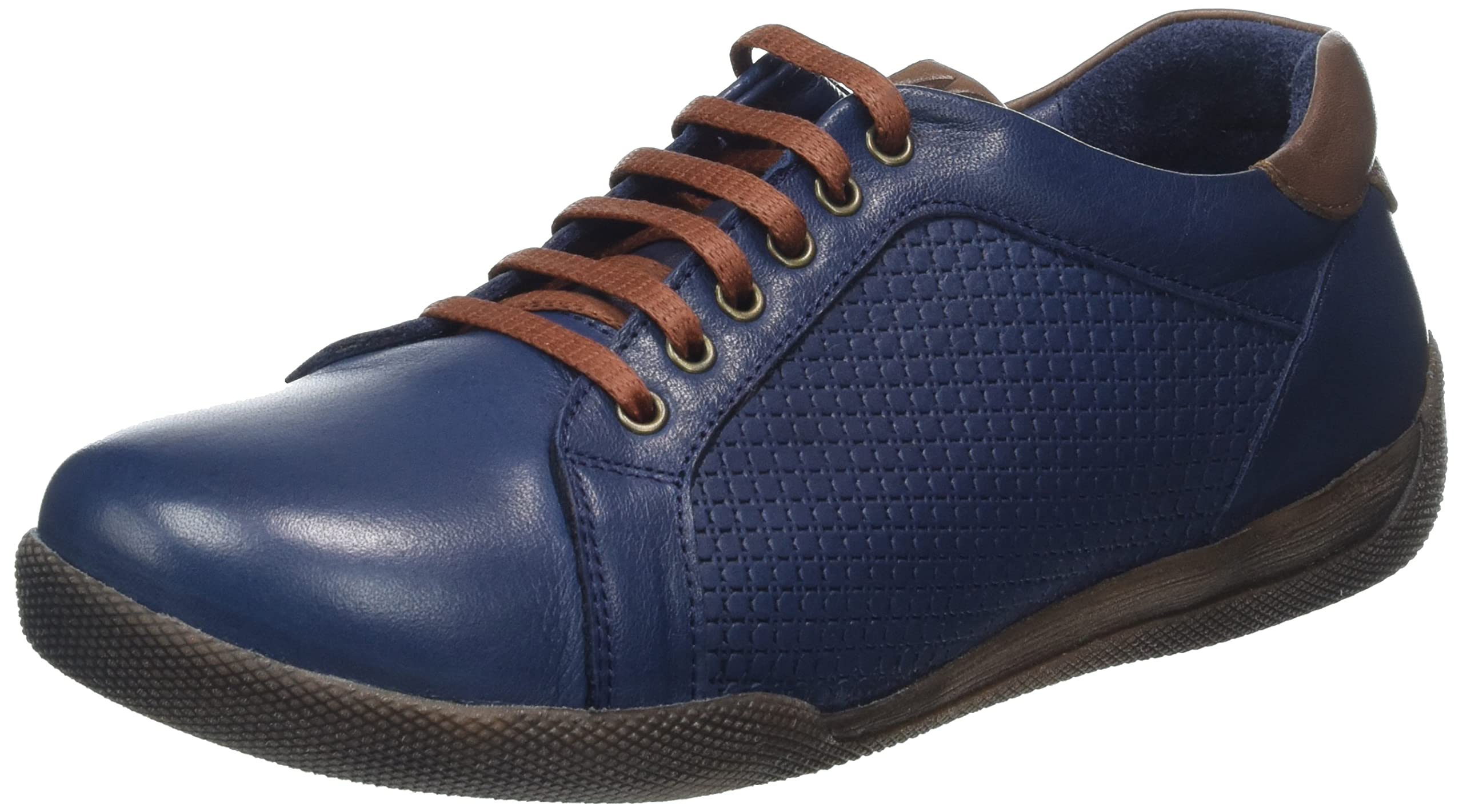 Andrea Conti Women's Boot Trainers, Dark Blue/Mocha, 37 EU