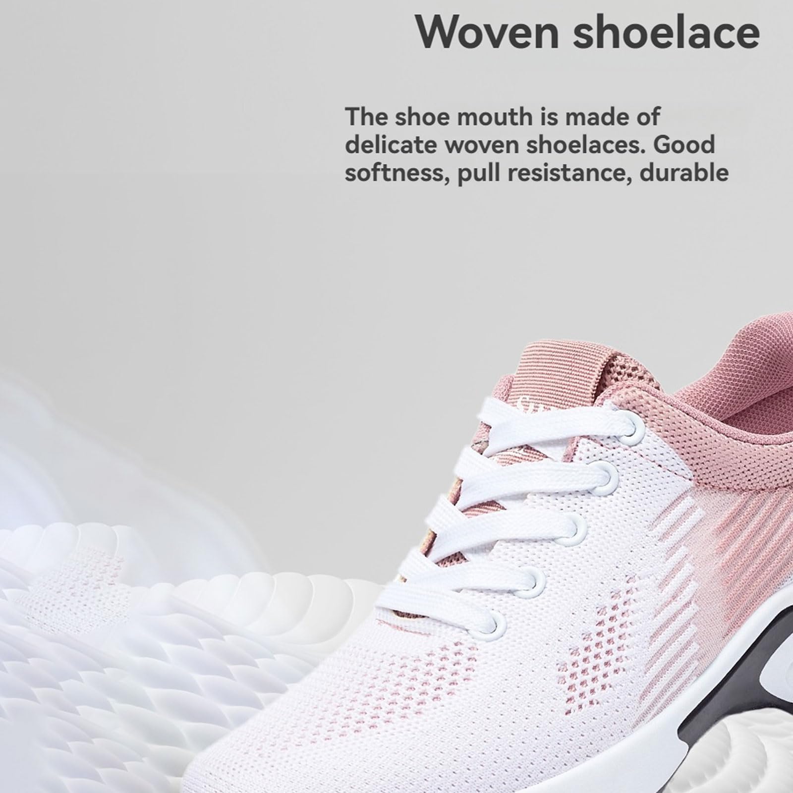 Générique Baskets orthopédiques pour Femmes, Chaussures de Marche avec Soutien de la voûte Plantaire, Chaussures décontractées en Maille Respirante avec Coussin d'air