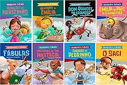 Colecao monteiro lobato - 08 livros