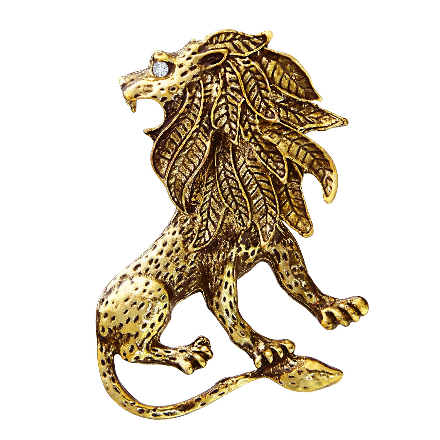 TRIPIN Roaring King Lion Lapel Pin Brooch Pins Elegant Rhinestone Animal Statement Brooches Fashion Jewelry Accessories for Men Women Gift 2122 (B0BTDBV88C) Amazon Price History, Amazon Price Tracker