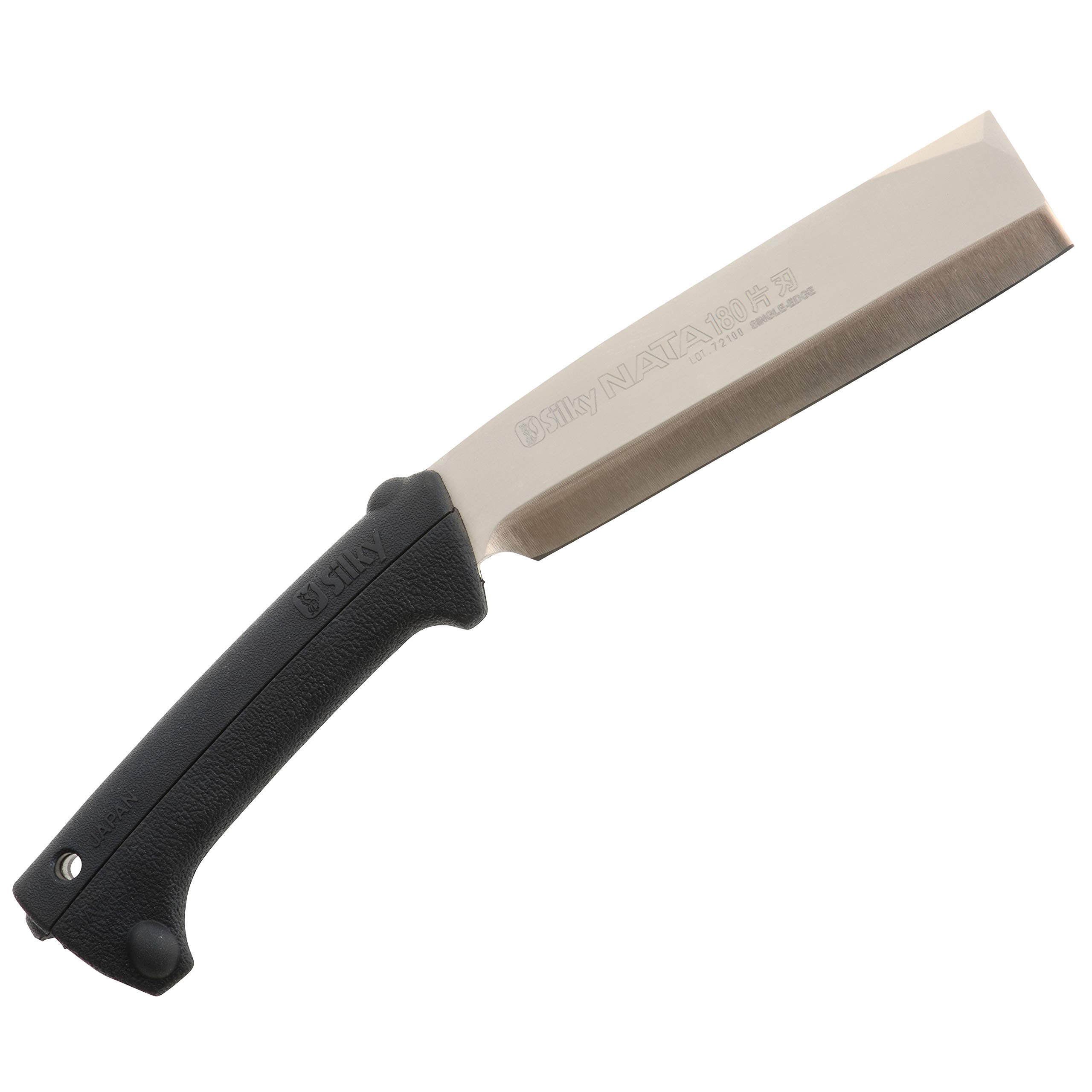 Amazon | シルキー 鉈 ナタ 片刃 180mm 本体 ゴムハンドル 557-18 | なた