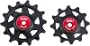 بكرات عجلة الفارس الخلفية من السيراميك BBB Cycling Derailleur | 12 سرعة | نظام SRAM MTB متوافق | RollerBoys Ceramic 12T-14T BDP-17