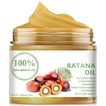 Raw Batana Oil for Hair Growth 100 percent pure-Natural-organic,That illuminates hair health and Promotes Hair thickness for Men & Women 1PC