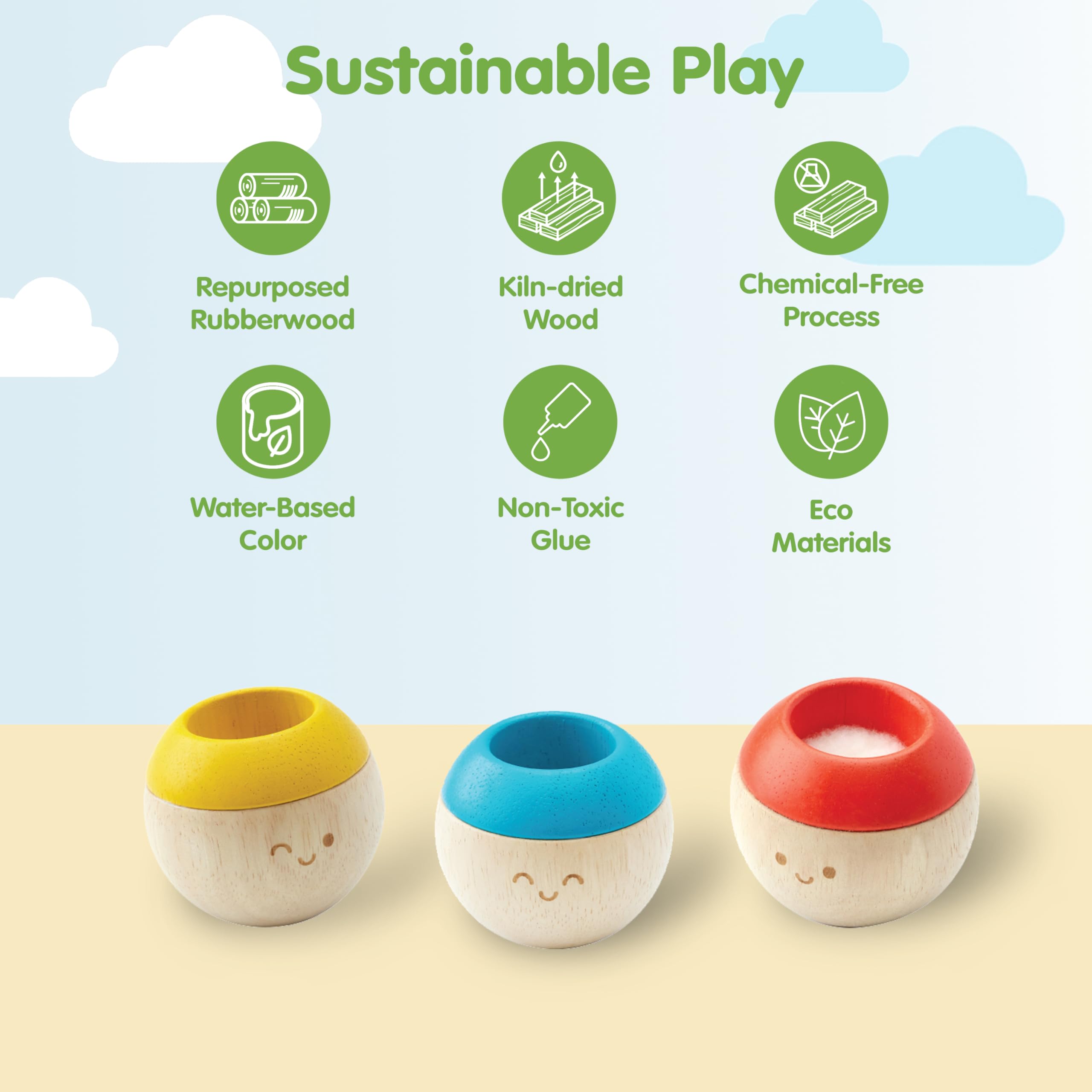 PlanToys Sensory Tumbling Activity Set of 3