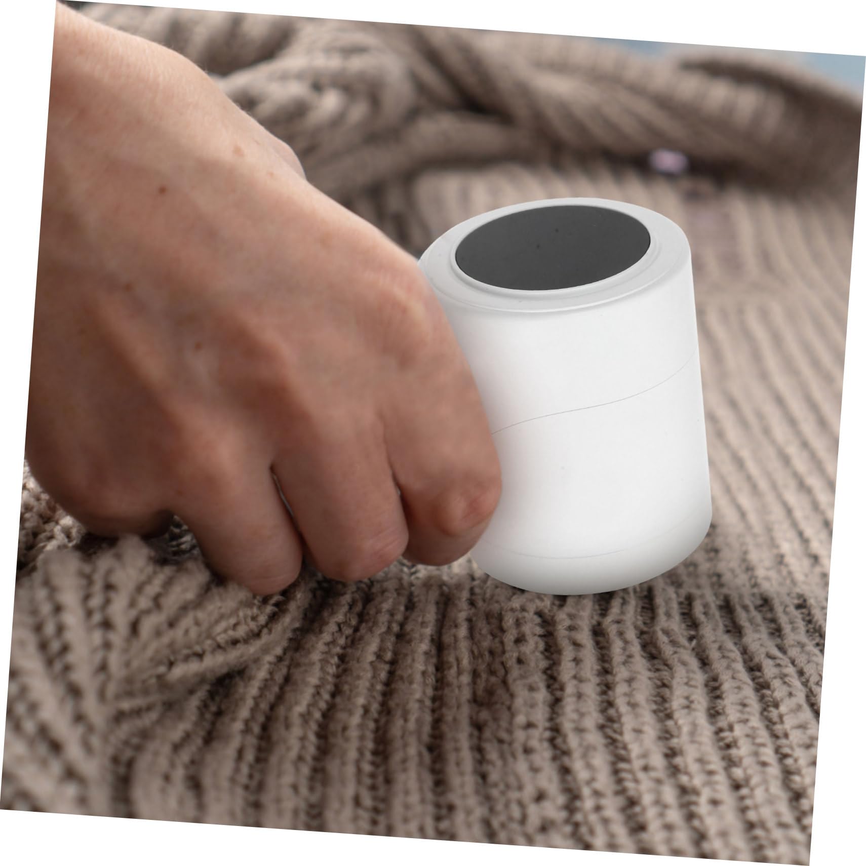 Quitapelusas Eléctrico Recargable para Ropa y Sofá Batería de 800mah, Diseño Portátil de Abs y Acero Inoxidable para Eliminar Bolitas y Pelusas Fácilmente