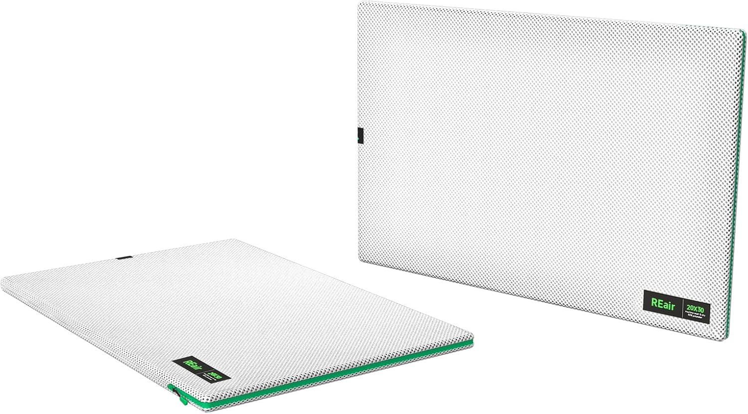 Reair 20x30x1 Air filter Pro Kit, Washable and Reusable Air Filter 20x30x1 for AC HVAC Furnace, MERV 8 Air Filters Machine Washable & Dryer Friendly, AC Furnace Air Filter(2 Filters + 1 Frame)