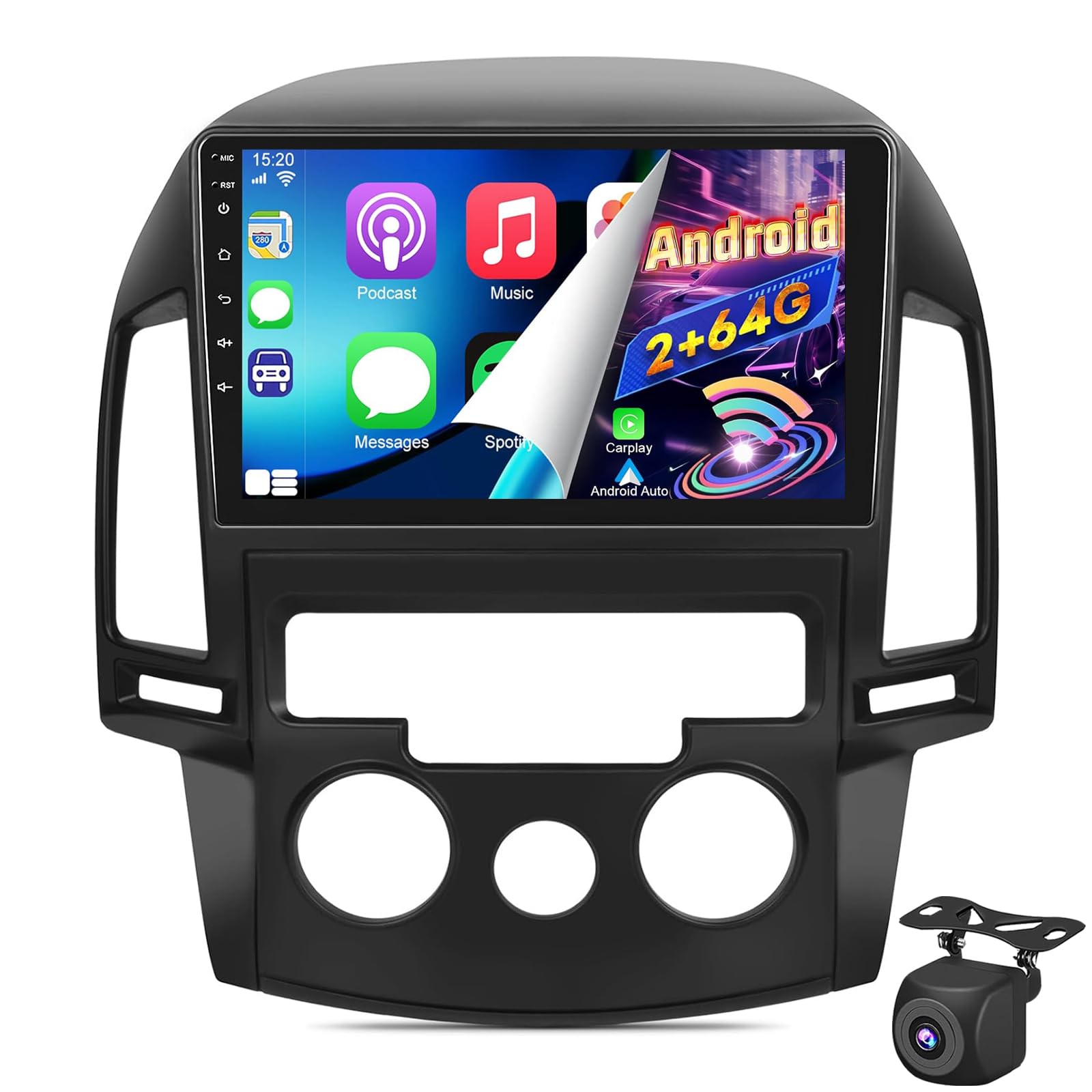 Android 15 Car Radio For Hyundai I30 2006 2007 2008 2009 2010 2011