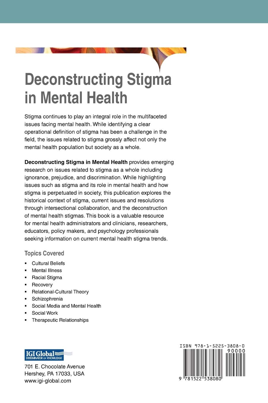 Deconstructing Stigma in Mental Health
