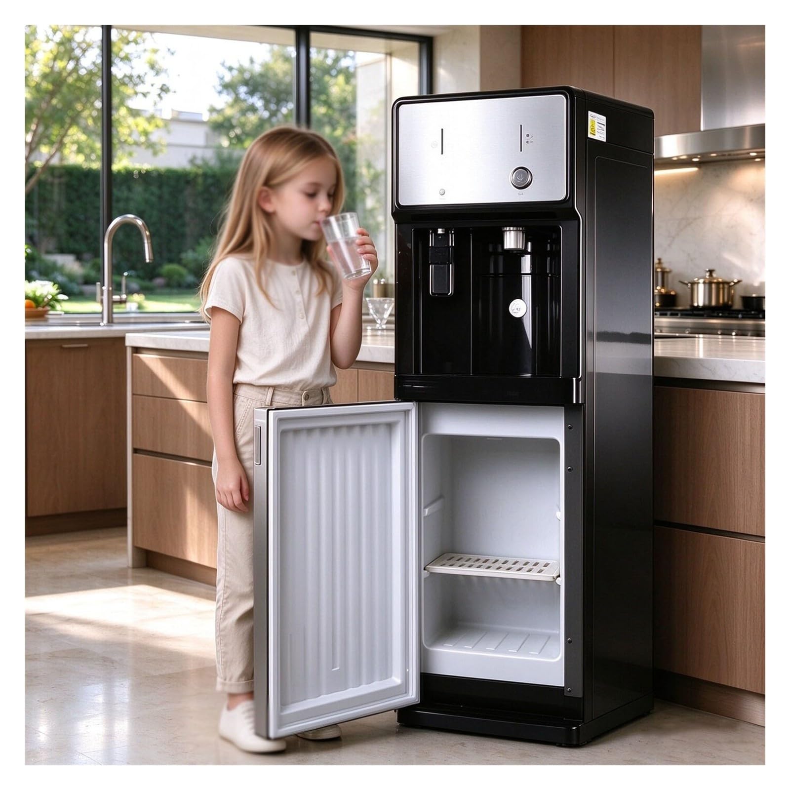 Dispensador De Agua De Pie Comercial,Maquina De Agua Fria Y Caliente