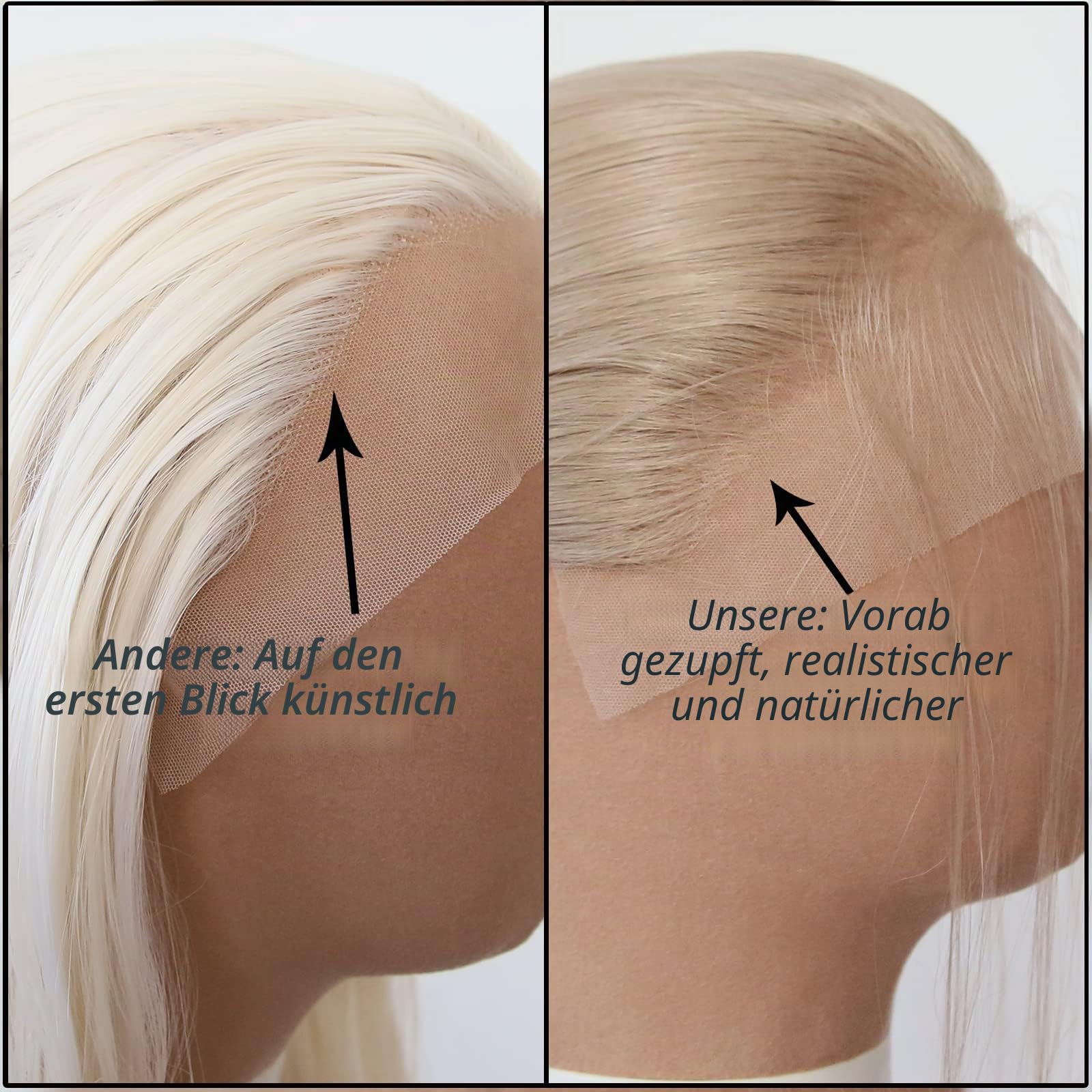 Honigblond, hellbraune Perücke, lang, glatt, Honigbraun, synthetische Lace-Front-Perücke, vorgezupft, natürlicher Haaransatz mit Babyhaar, für schwarze Frauen, handgeknüpft, Cosplay, tägliches