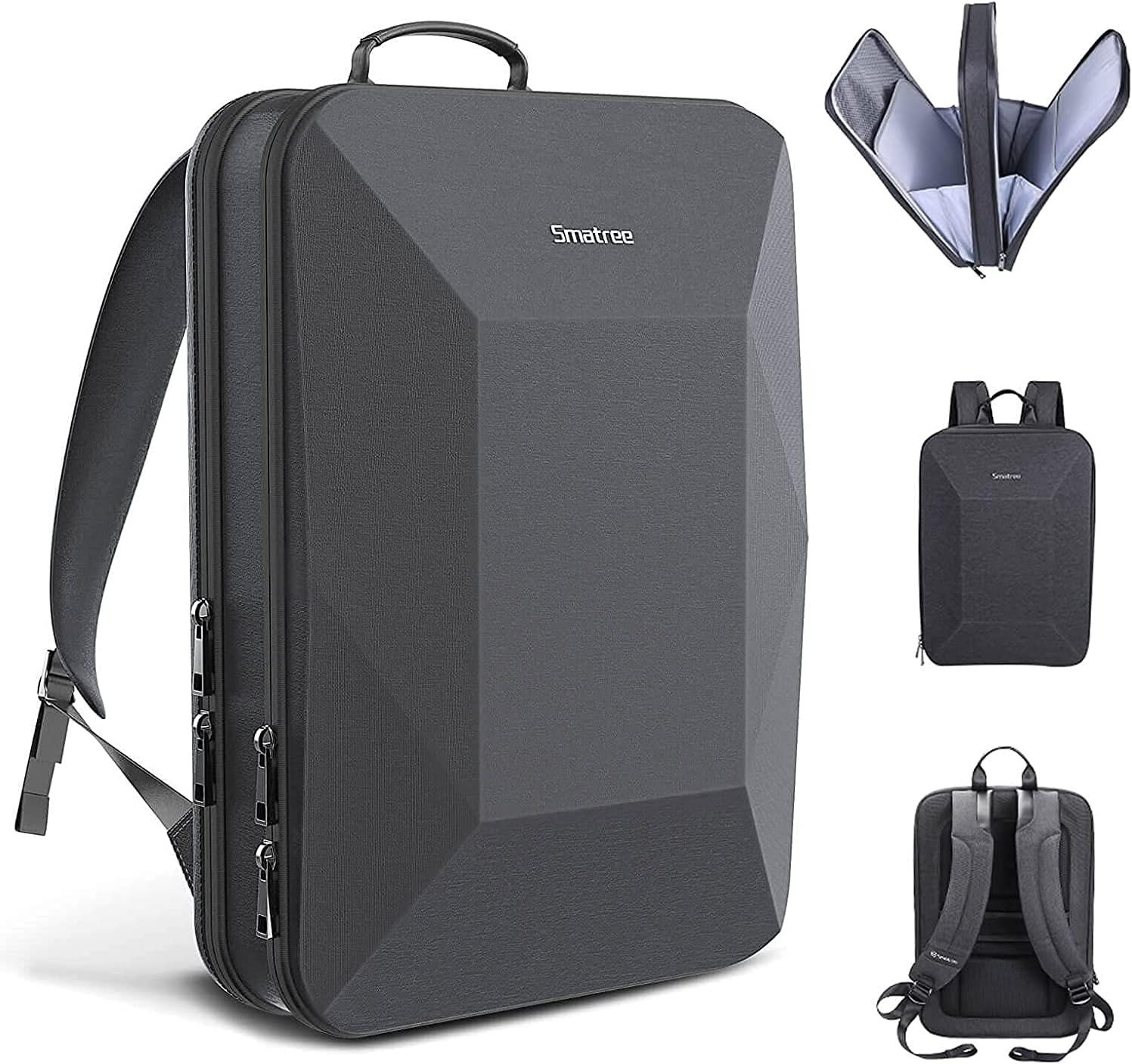 Smatree Business Travel Laptop Backpack for MacBook Pro 16 inch 2021 15