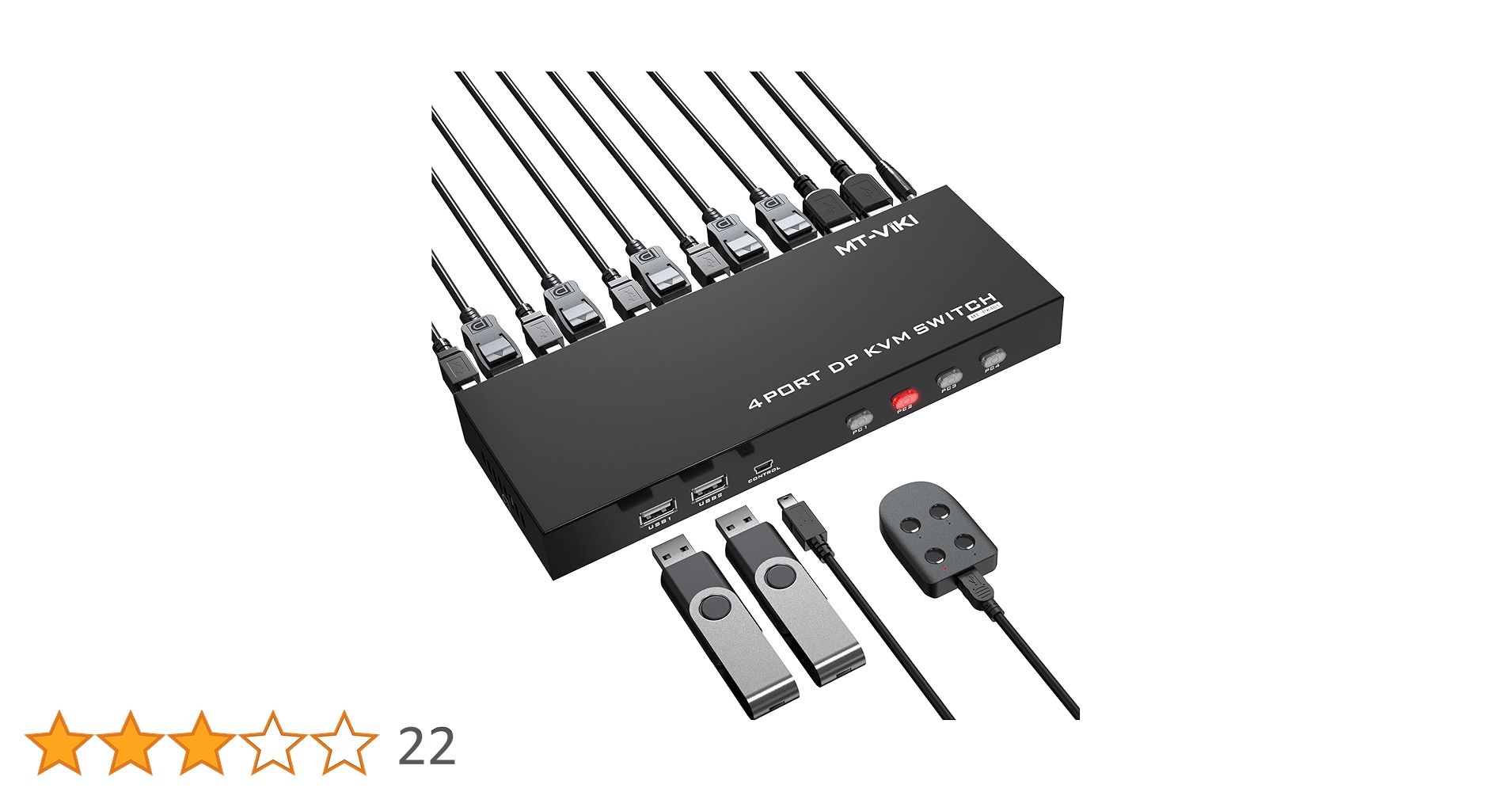 DisplayPort DP 切替器 4 ポート MT-VIKI Amazon.co.jp: DisplayPort 切替器 4 ポート、MT-VIKI DP