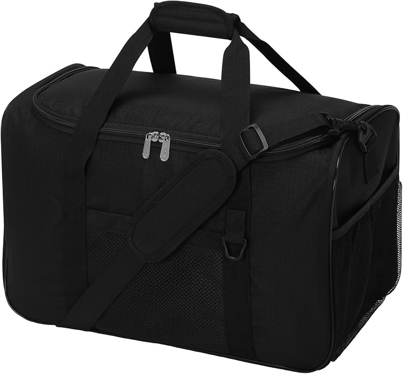 LONALIA Sac de Sport 34L – 48x25x28cm Sac de Voyage pour Football, Fitness, Entraînement, Weekend (N