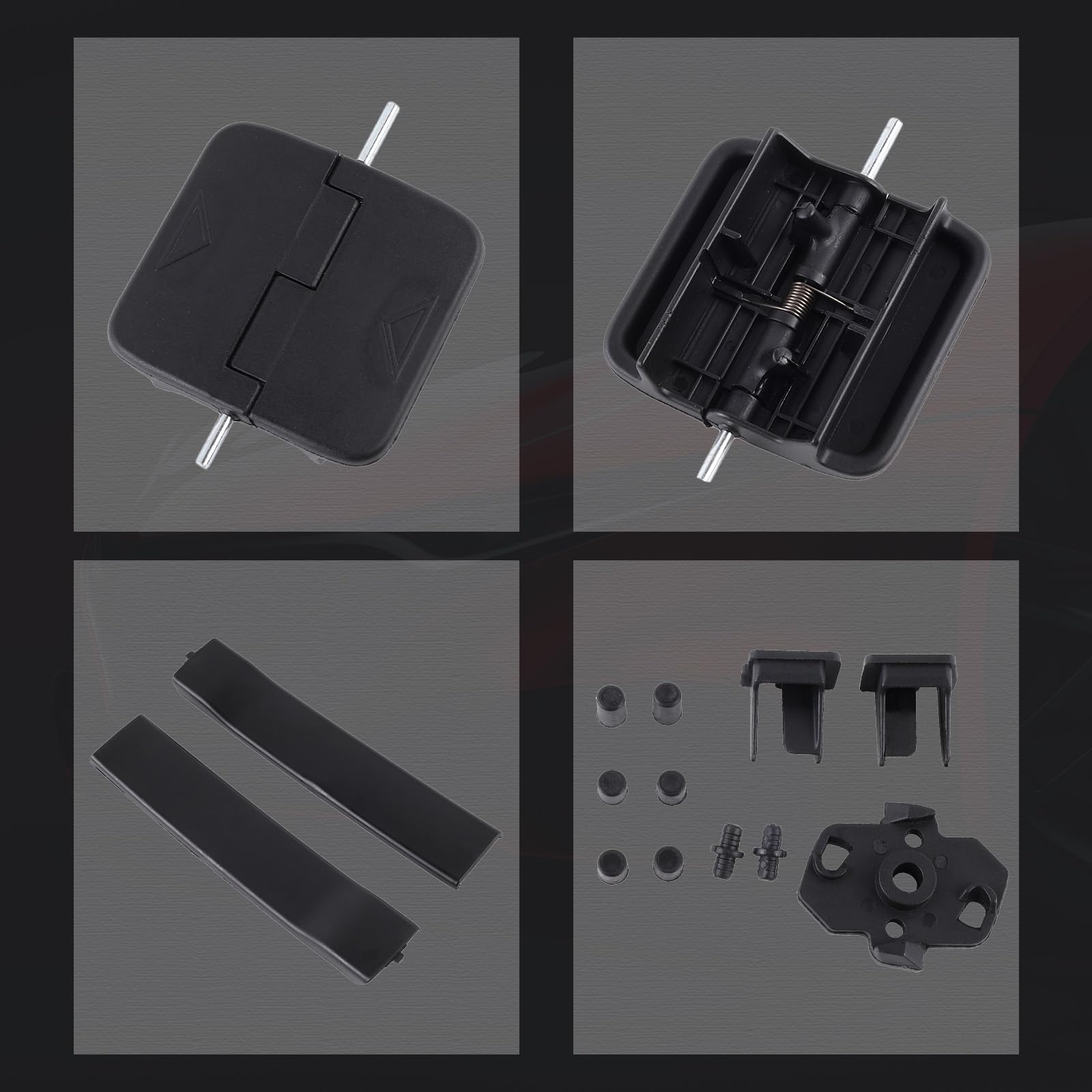 Kit de réparation pour fenêtre latérale coulissante gauche ou droite compatible avec Transporter T6 7H0847781B