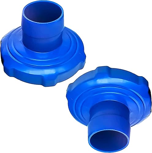 Adaptador de manguera de repuesto 11238 para kit de desnatador de piscina sobre el suelo 11238 (paquete de 2)