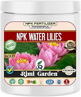 Rimi Garden Npk For Lotus And Water Lilies Organic Fertilizer Overall Growth Of Water Plants. (200 gm)