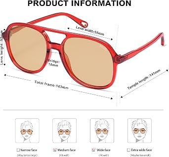 SOJOS Retro Polarized Aviator Sunglasses Womens Mens SJ2174