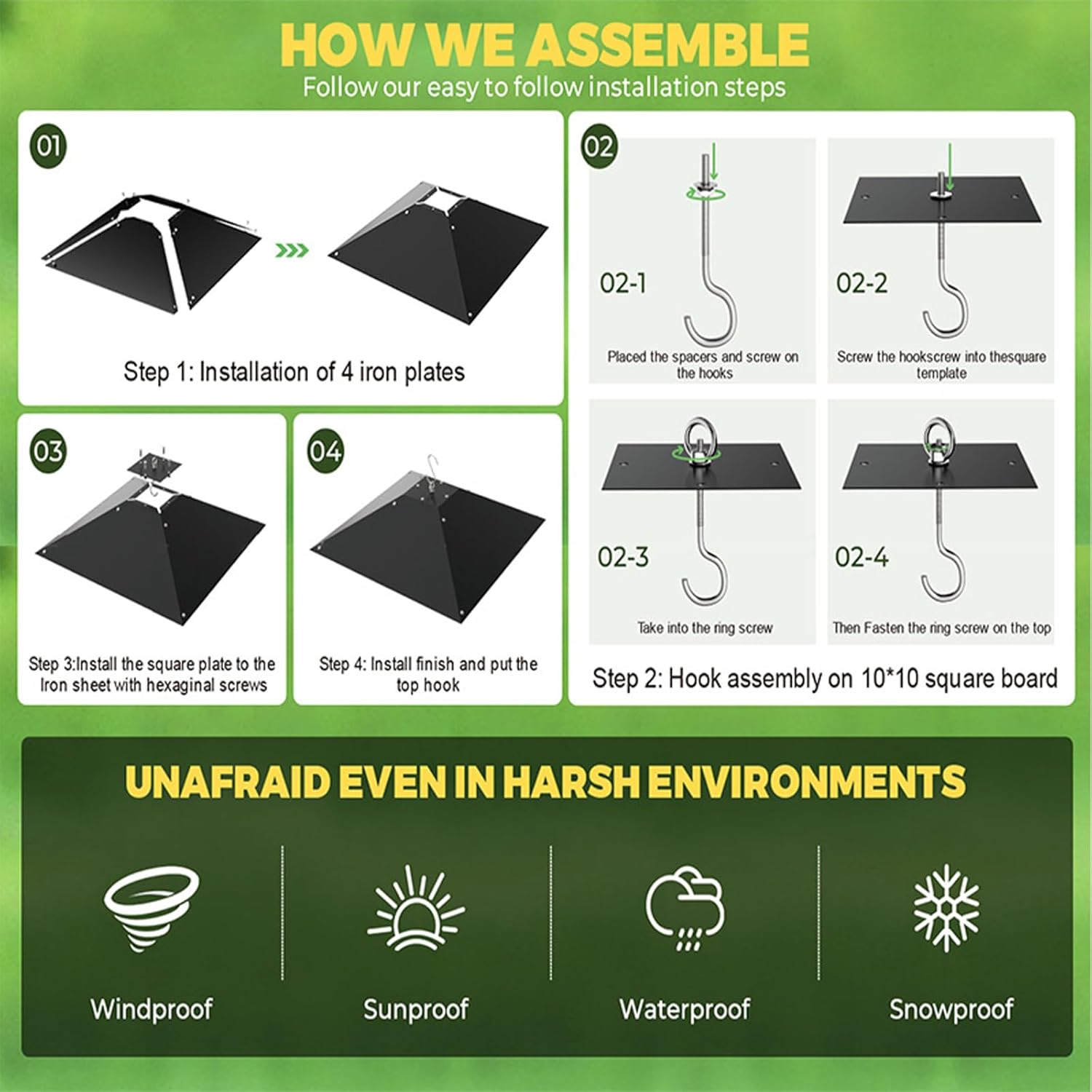 Squirrels Proof Hanging Baffle For Bird Feeders Stainless Steel Easy Installation For Outdoor Use