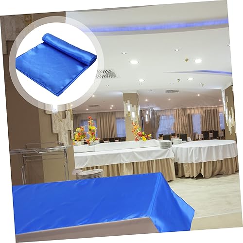 Miniatura 6 de 3 caminos de mesa azules para mesa de café, camino de mesa azul polvoriento, camino de mesa mexicano, mantel largo, para novia, boda, poliéster