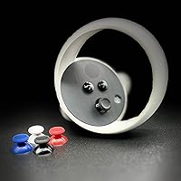 Vista 14 de 2 palillos de repuesto azules para Meta Quest 3, controlador Quest 3S, palillos analógicos para Oculus Quest 2, para Quest Pro, diseño de alta