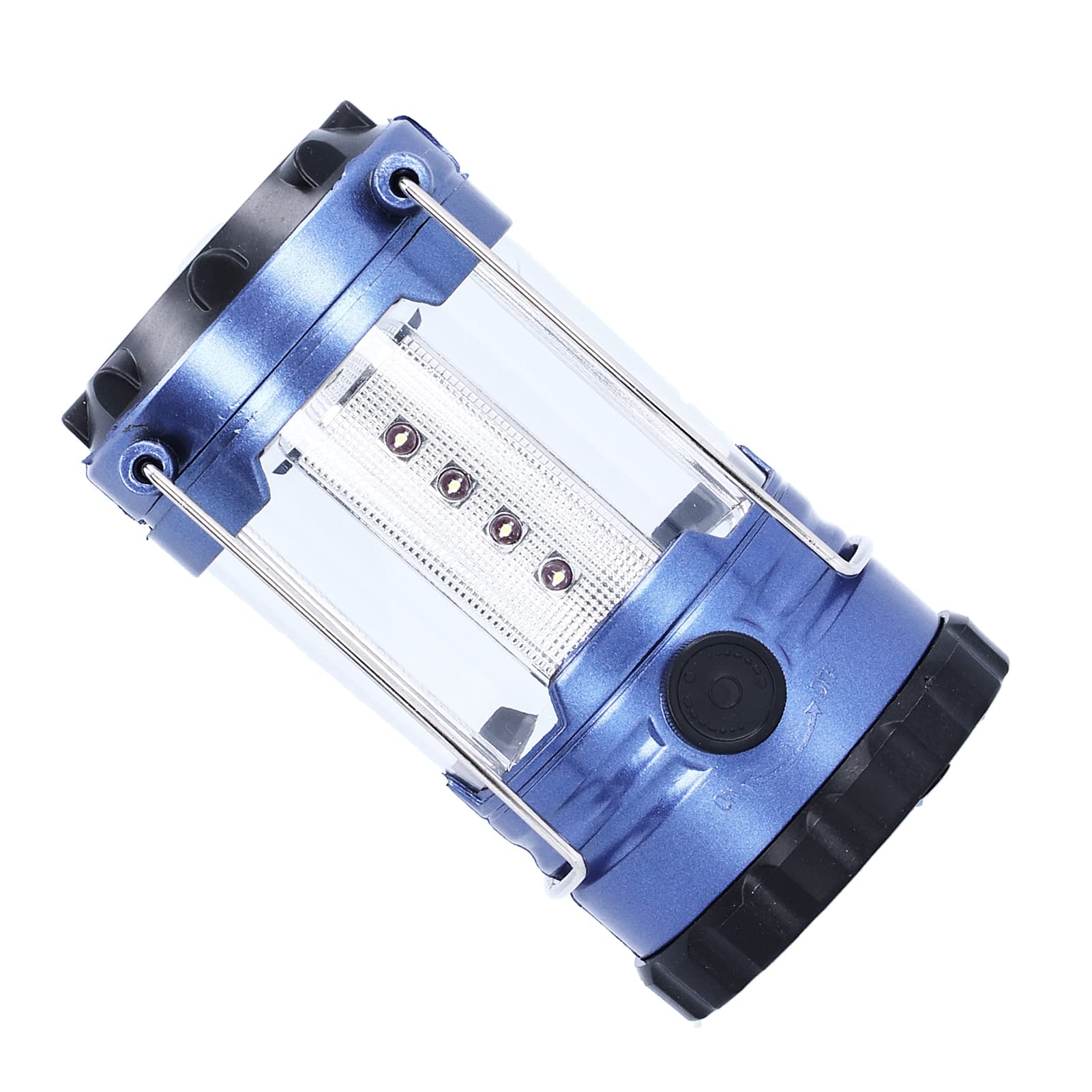 Durable 12LED Outdoor Light with White Bulb and Long Battery Life for Camping, Reflective Lens for Farther Brightness, Lightweight and Portable