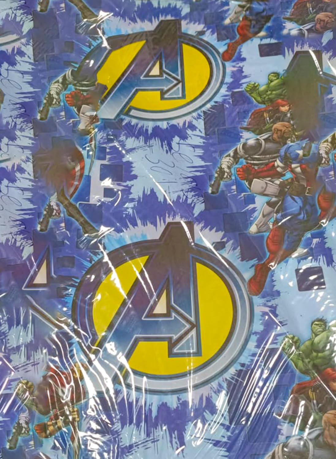 Lalantopparties Avengers Print Gift Wrapping Paper For Theme Birthday, Box Parties, Return Gift Purpose, Gifts Box Wrapping Paper (pack of 5 Sheets)-picture-10