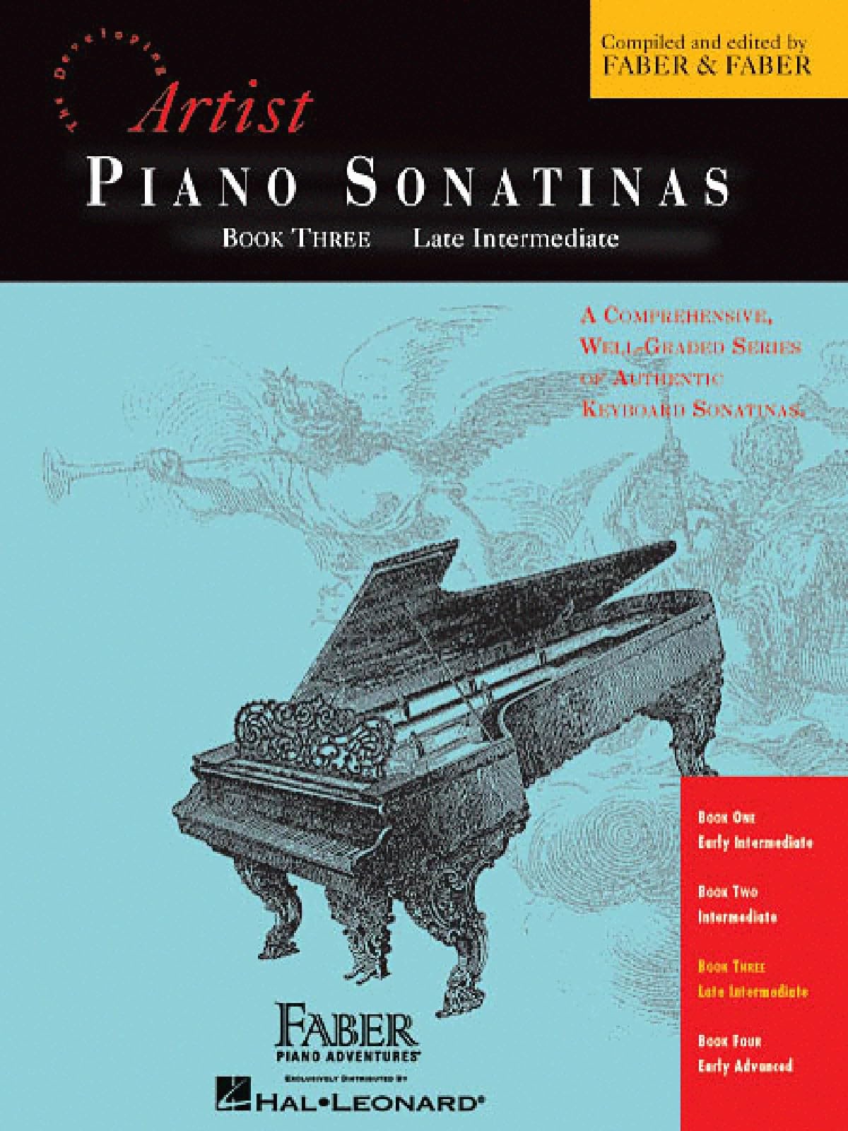 Piano Sonatinas - Book Three.: Late Intermediate (The Developing Artist)