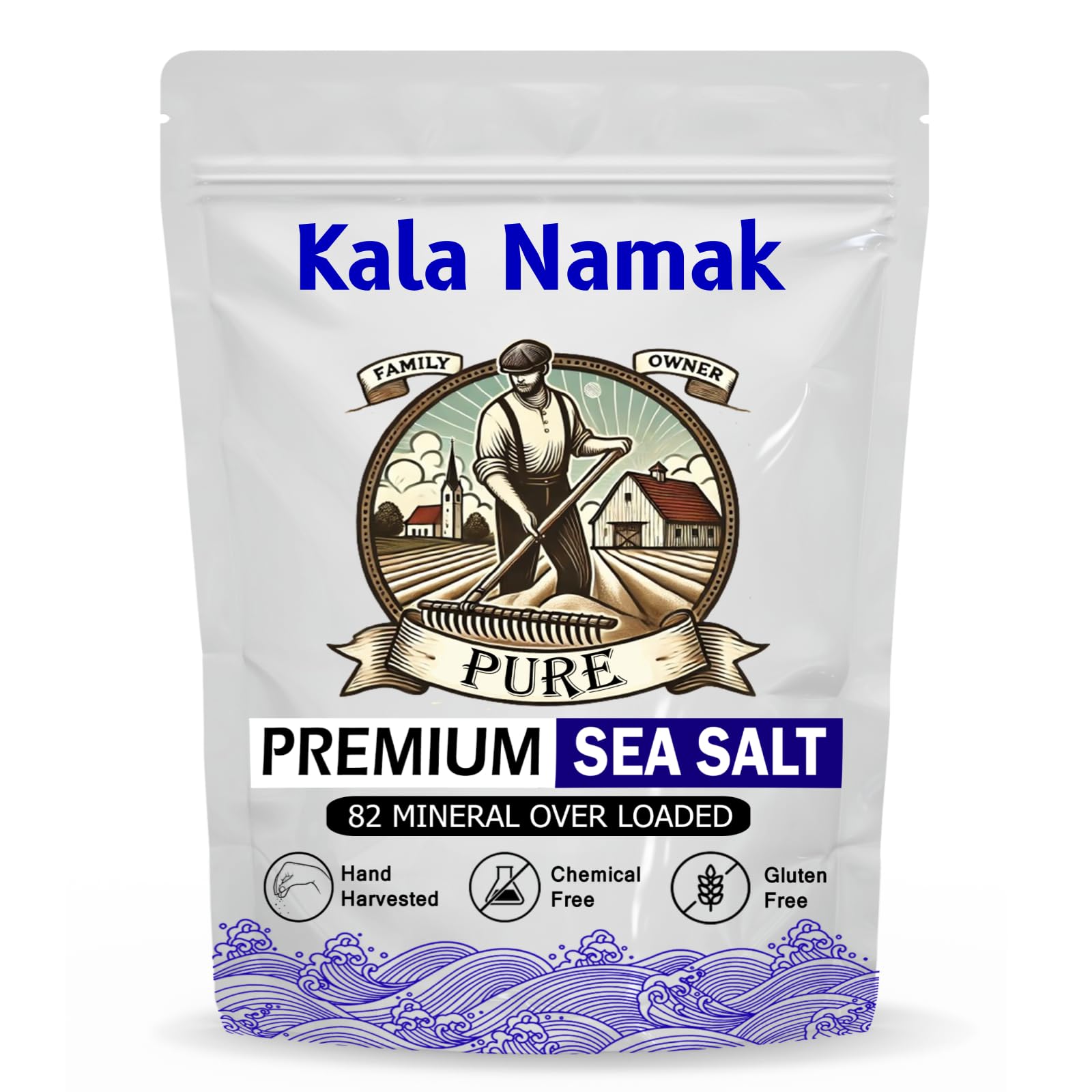 Extra Special Kala Namak - Premium Standard Black Salt for Cooking and Seasoning - Overloaded with 82 Essential Minerals (B0DH2M95Q9) Amazon Price History, Amazon Price Tracker