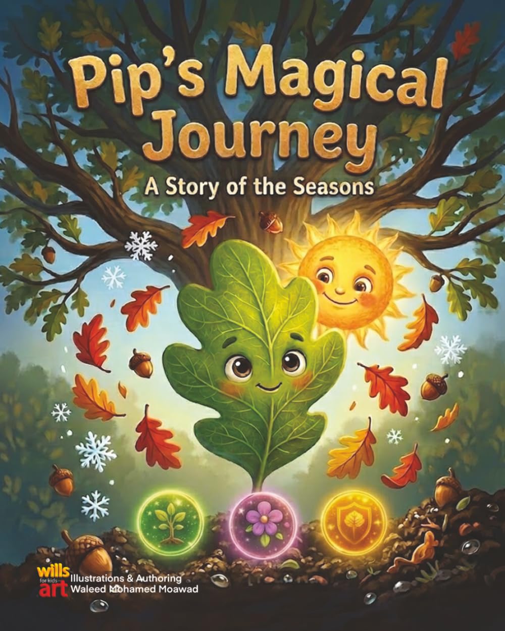Pip's Magical journey: A story of the seasons: A Heartwarming Children's Book About the Four Seasons, Kindness, and the Magic of Nature's Cycle
