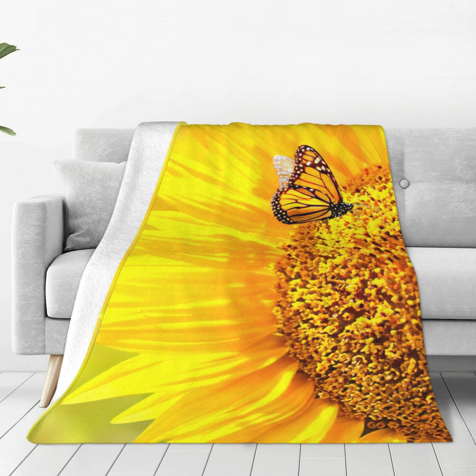Couverture polaire anti-froid grand plaid lit canapé motifs gais et doux
