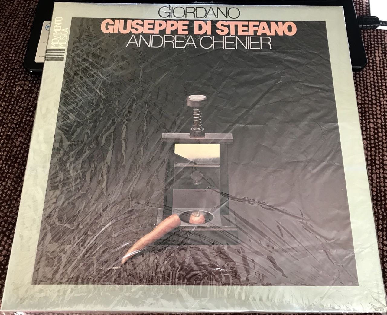 UMBERTO GIORDANO 1867-1948 GIUSEPPE DI STEFANO ANDREA CHENIER BOX 3 LP ITALY 1982