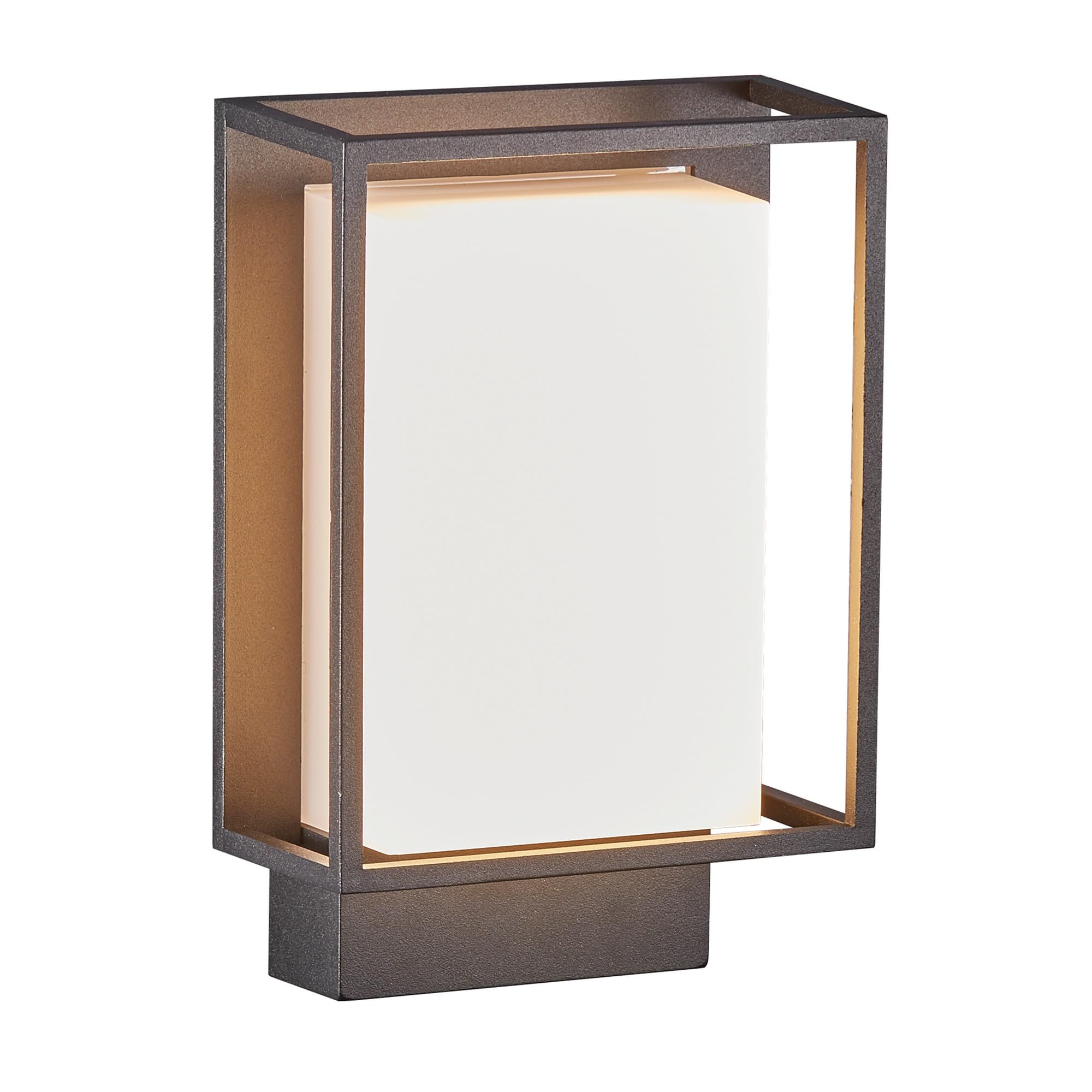 Nordlux Nestor Black Wall Light with Sensor