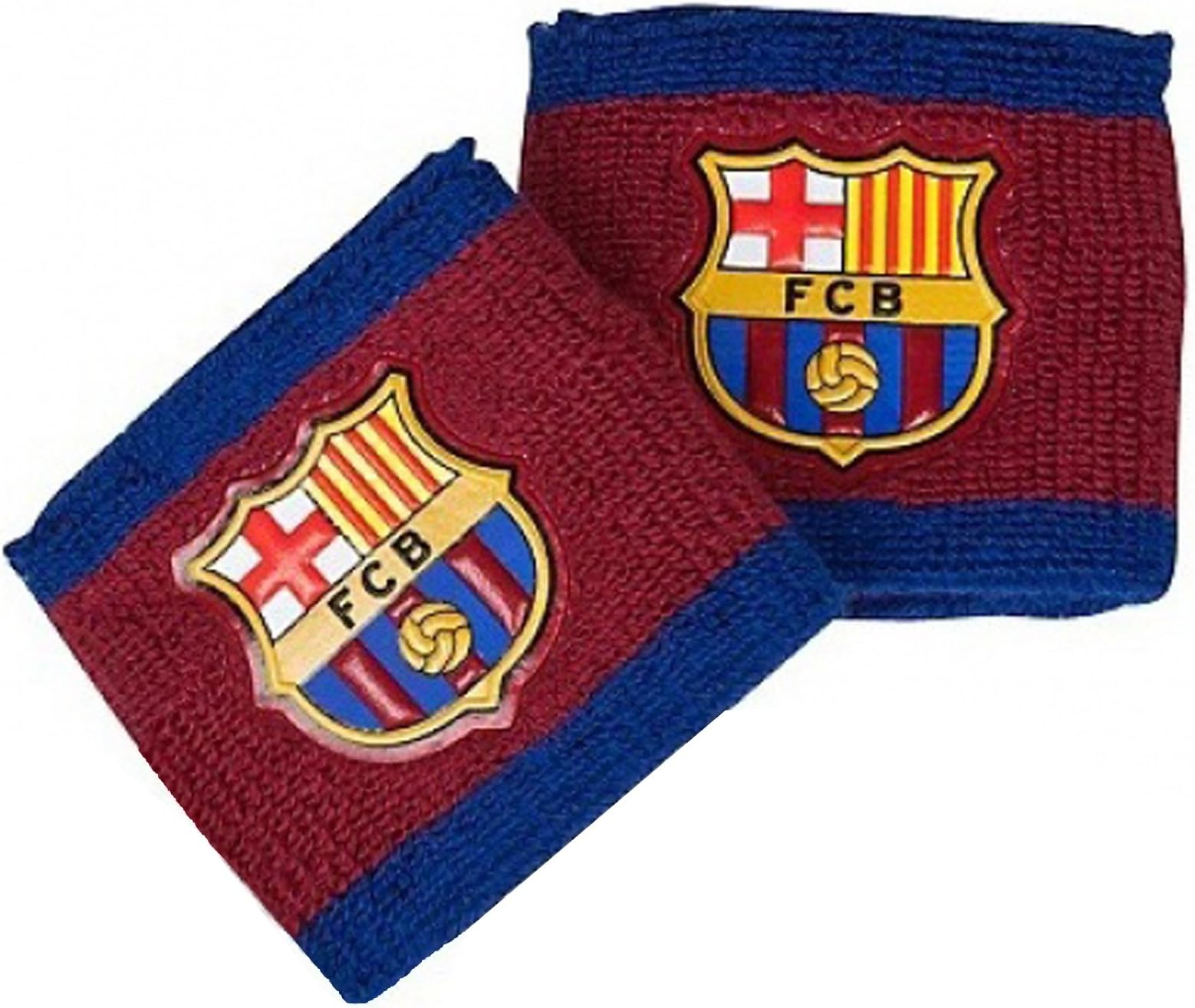 Barcelona Crest Wristbands - One Size