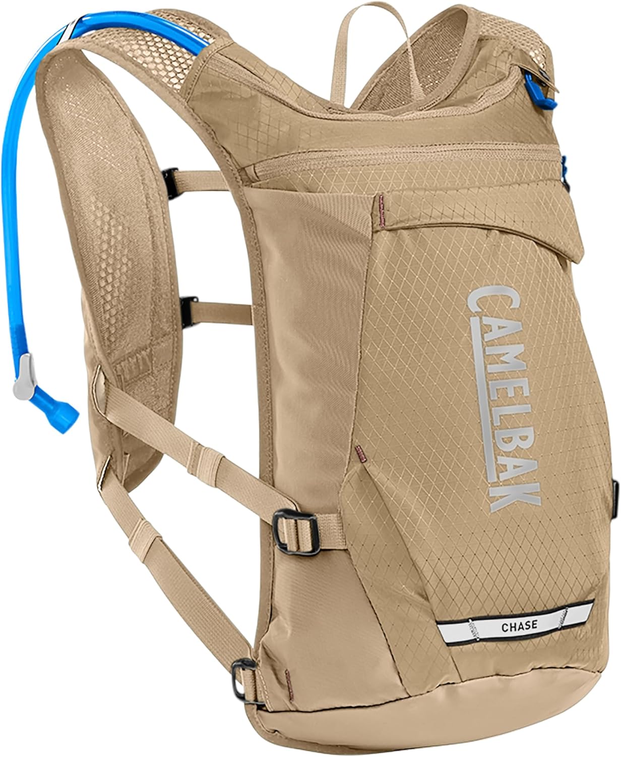 CamelBak Chase Adventure 8 Hydration Vest- for Gravel, Mountain, Bikepacking and Endurace Cycling- 2L Reservoir, Moondust