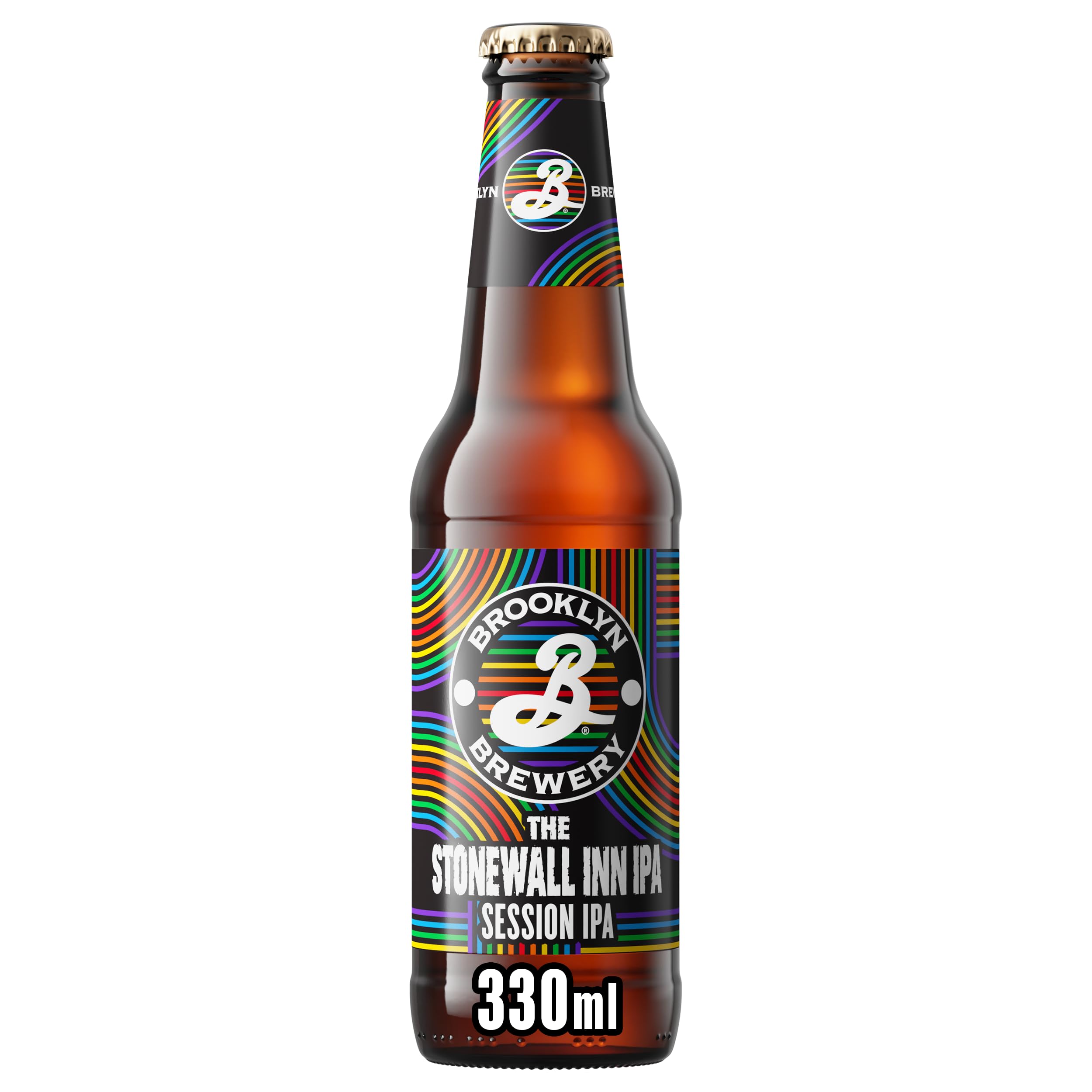 Brooklyn SWIIPA, Cassa con 24 Bottiglie da 33cl, Birra Session IPA fresca e luppolata, Gusto Fresco e Agrumato, Gradazione Alcolica 4.6% Vol.