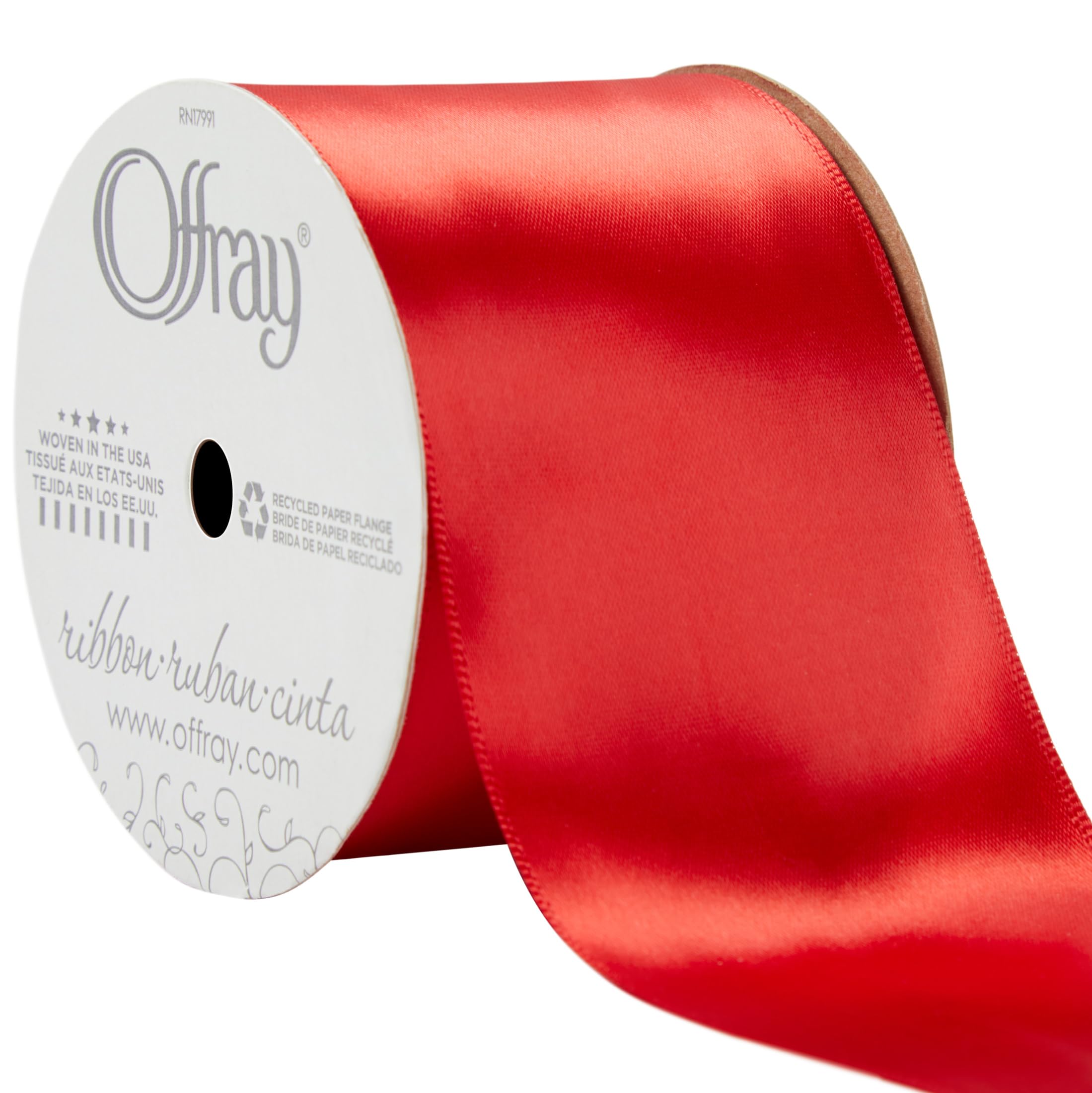 Amazon.com: Offray Single Face Satin Craft and Decorative Ribbon