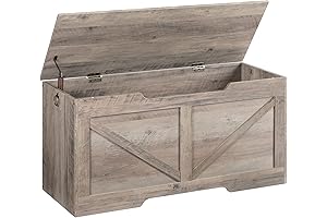 HOOBRO Storage Bench: The Timeless Wooden Storage Solution for a Clutter-Free Haven