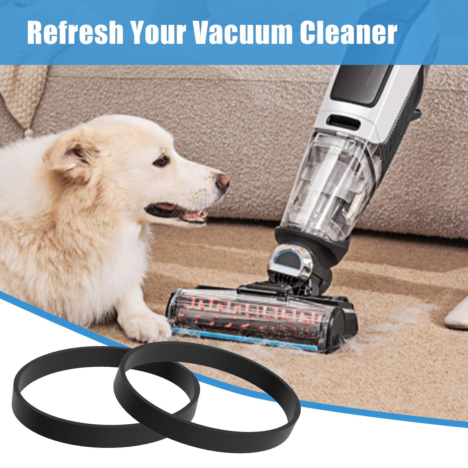 For Bissell Powerforce Pet 28B7-E Vacuum Cleaner Belts Style 7, 9 - Foto 3