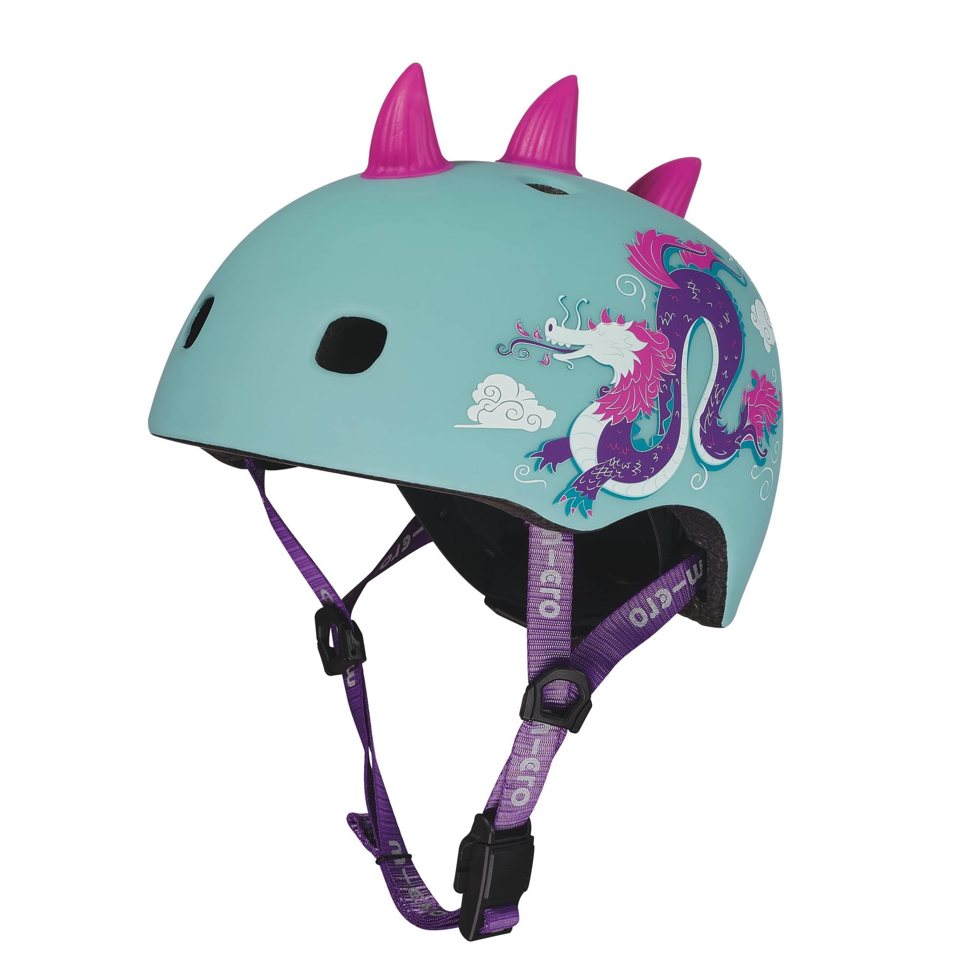 Micro® | Casco 3D V2 Infantil | Protección para Patinete o Bicicleta | Luz Trasera de Seguridad 3 Posiciones | Cierre imantado | Ultraligero | Niños y Niñas