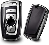 Vista 14 de Xotic Tech para BMW 1 2 3 4 5 6 7 Series X1 X3 X4 Key Fob Cover TPU Front+ABS Shell Back Case Protector de llave