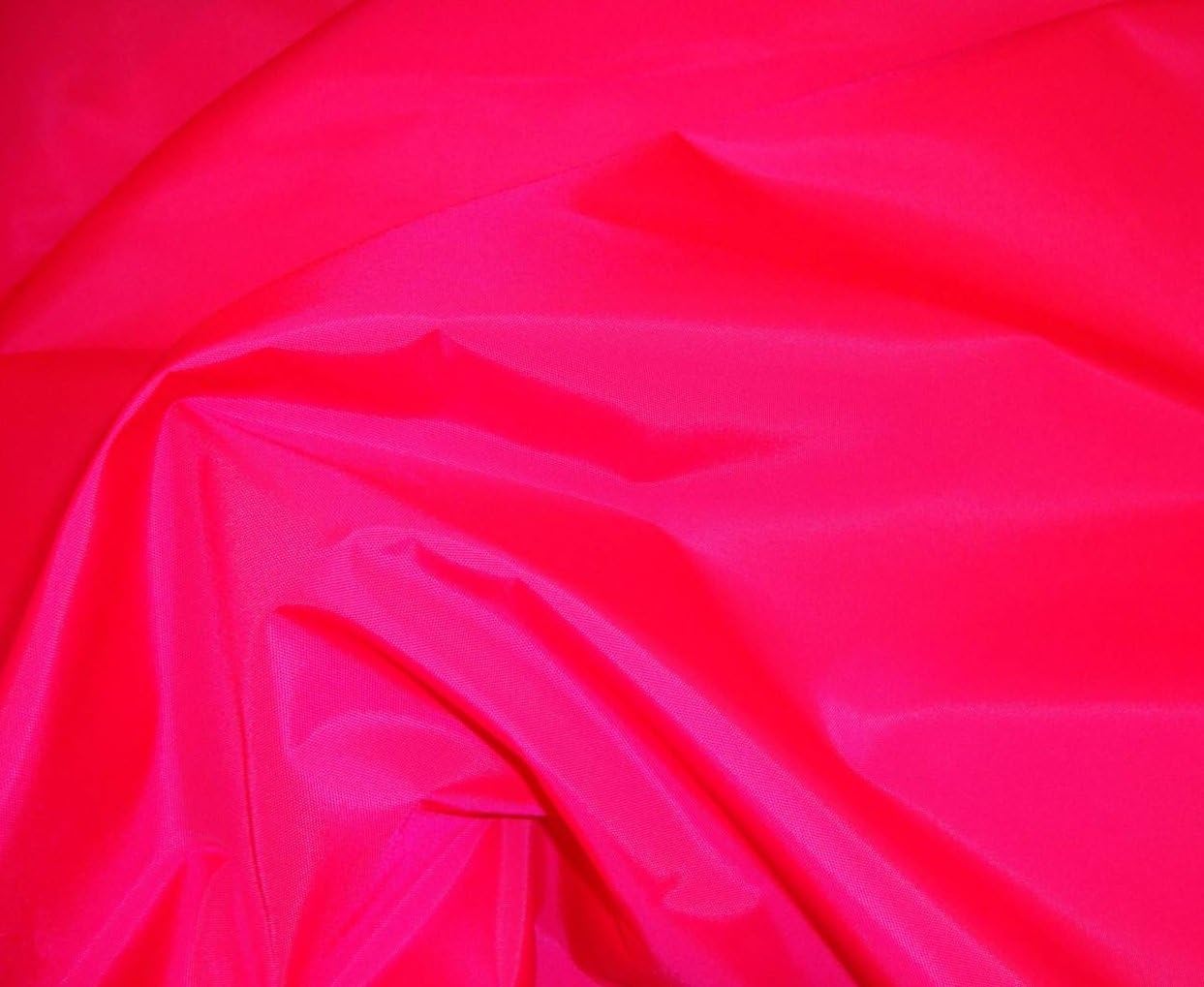luvfabrics Hot Pink Packcloth 420 Denier Nylon Water Resistant 60 Wide Fabric Per Yard
