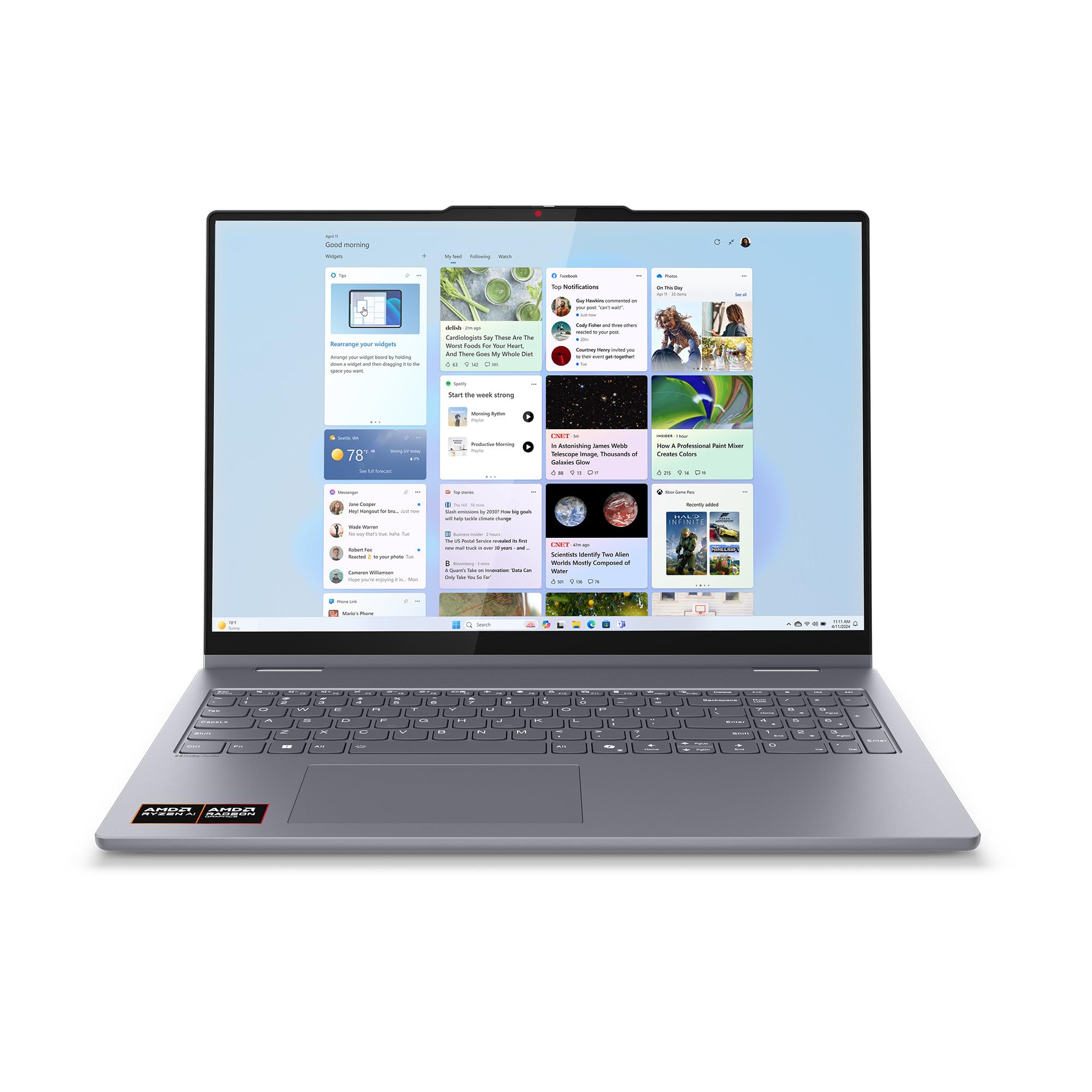 Amazon.com: Lenovo IdeaPad 5 2-in-1 Laptop - Copilot+ PC - AMD